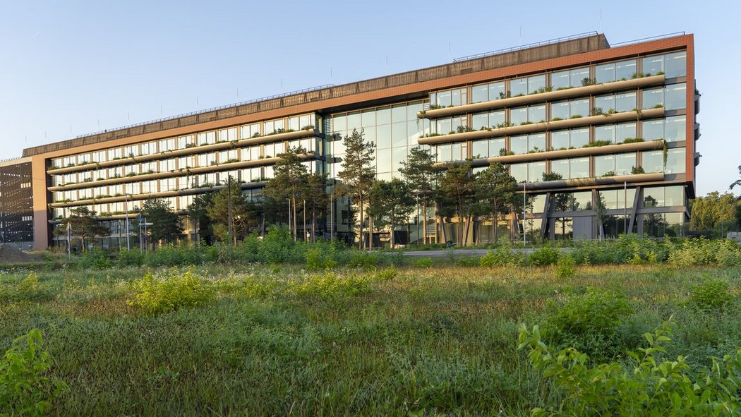 Neues Gebäude im Technologiepark Karlsruhe