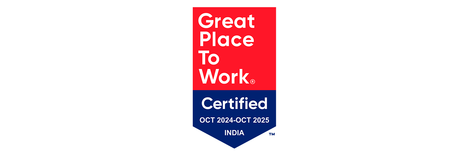 Certified logo from Great Place to Work for Vector India