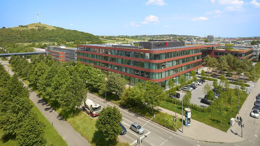 Vector Campus in Stuttgart-Weilimdorf Hauptgebäude des Vector Standortes in Stuttgart