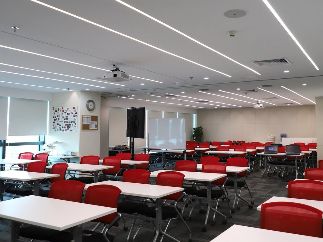 Vector China training room in Shanghai