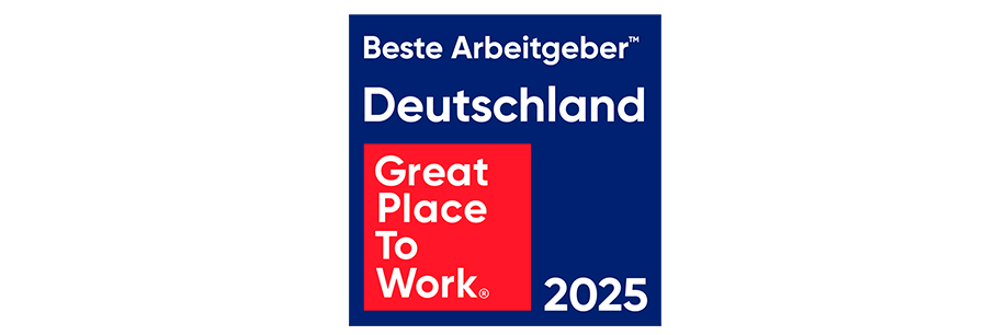Logo des Great-Place-to-Work-Wettbewerbs zu "Deutschlands Beste Arbeitgeber 2023"