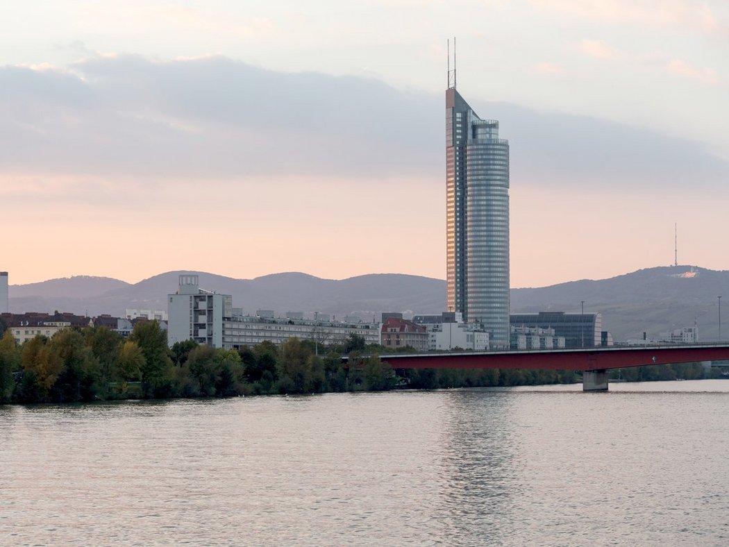 Vector Austria Millenium Tower in Vienna