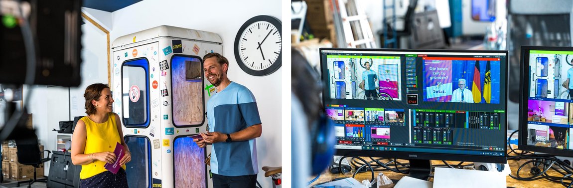 Bilder vom Demo Day der Meisterklasse #3
