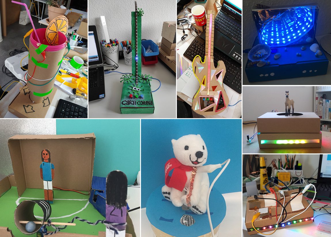 Projekte der Kinder im TechCamp