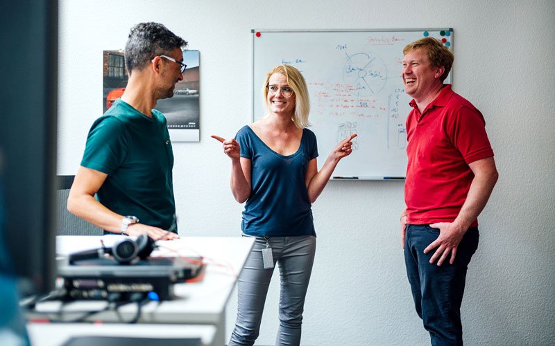Employees at Vector